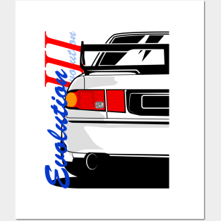 Mitsubishi Lancer Evolution 3 Posters and Art